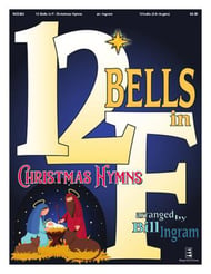 12 Bells in F: Christmas Hymns Handbell sheet music cover Thumbnail